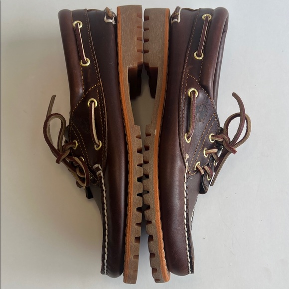 Timberland Women’s Noreen Boat Shoes Size 9 Preppy Streetwear Y2K - Picture 8 of 16